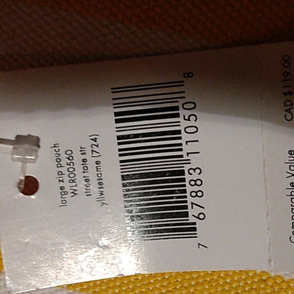 Kate Spade large zip pouch - Picture 5 of 5